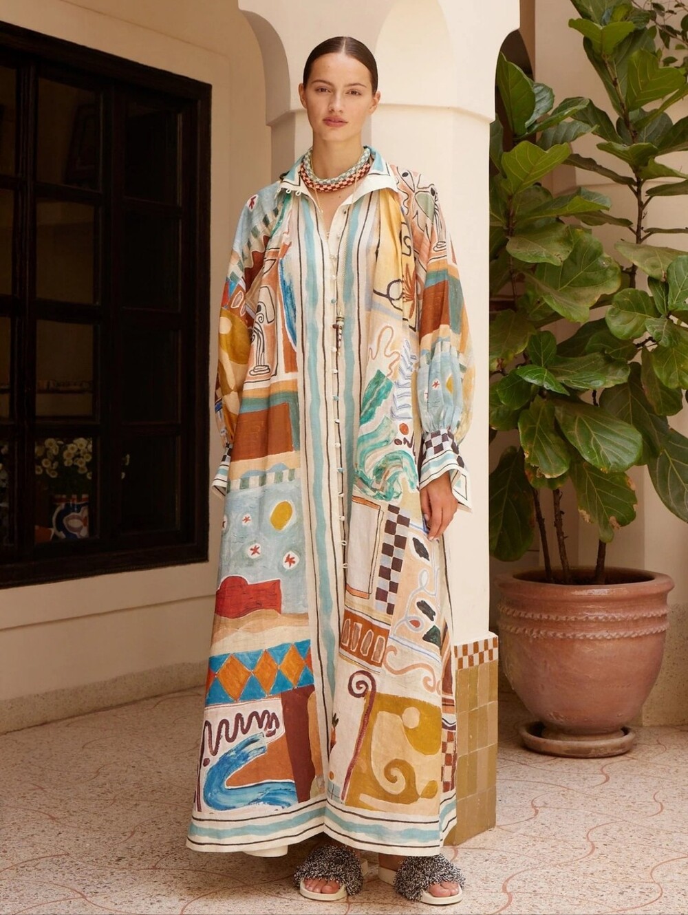Alemais Michelle Midi Shirtdress